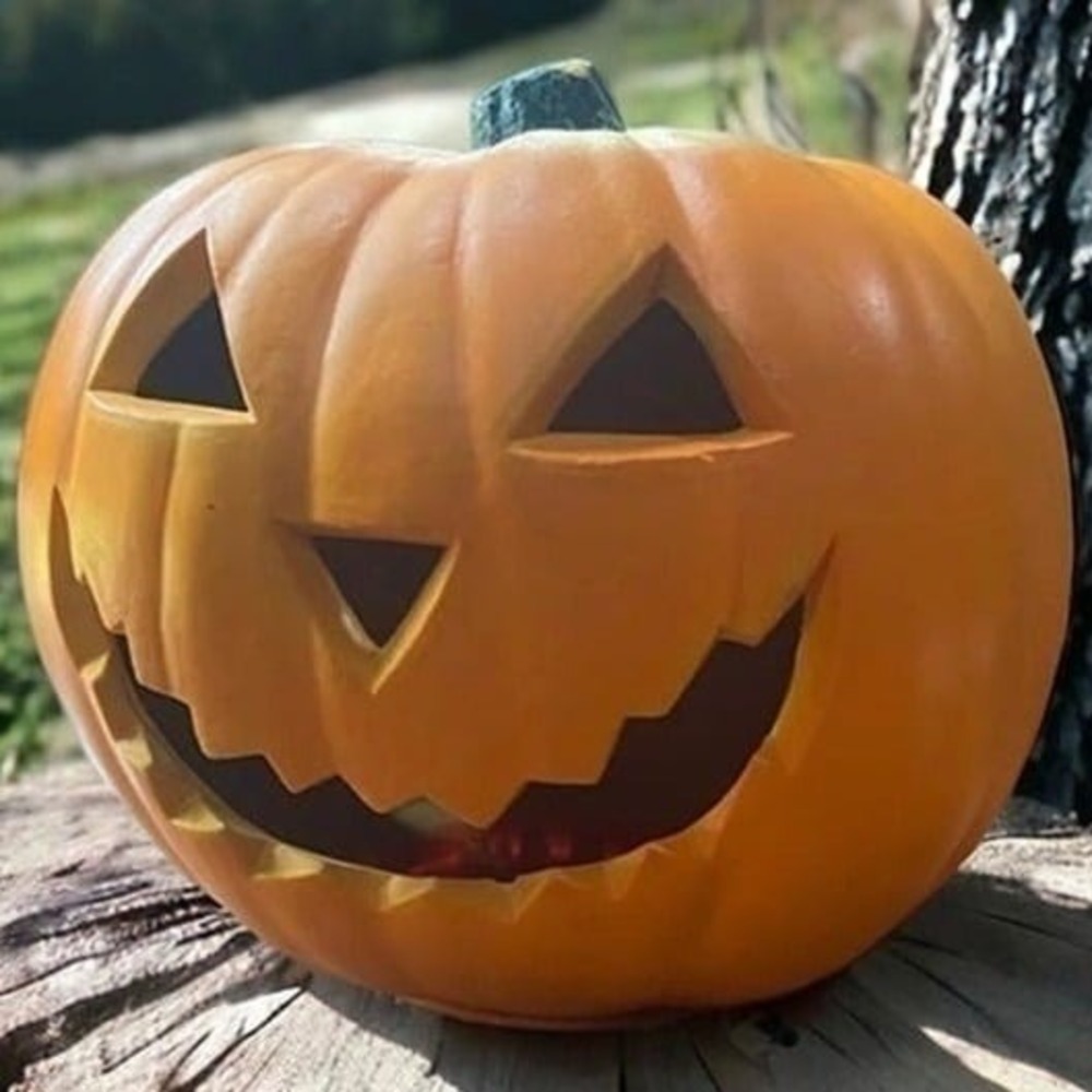 SUMMERWEEN vintage blow mold Halloween jack-o'-lantern pumpkin gemmy industries